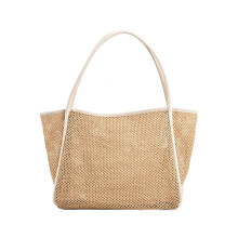 Large Straw Beach Tote Bag for Women, Woven Summer Hobo Shoulder Purse with Large Capacity for Vacation