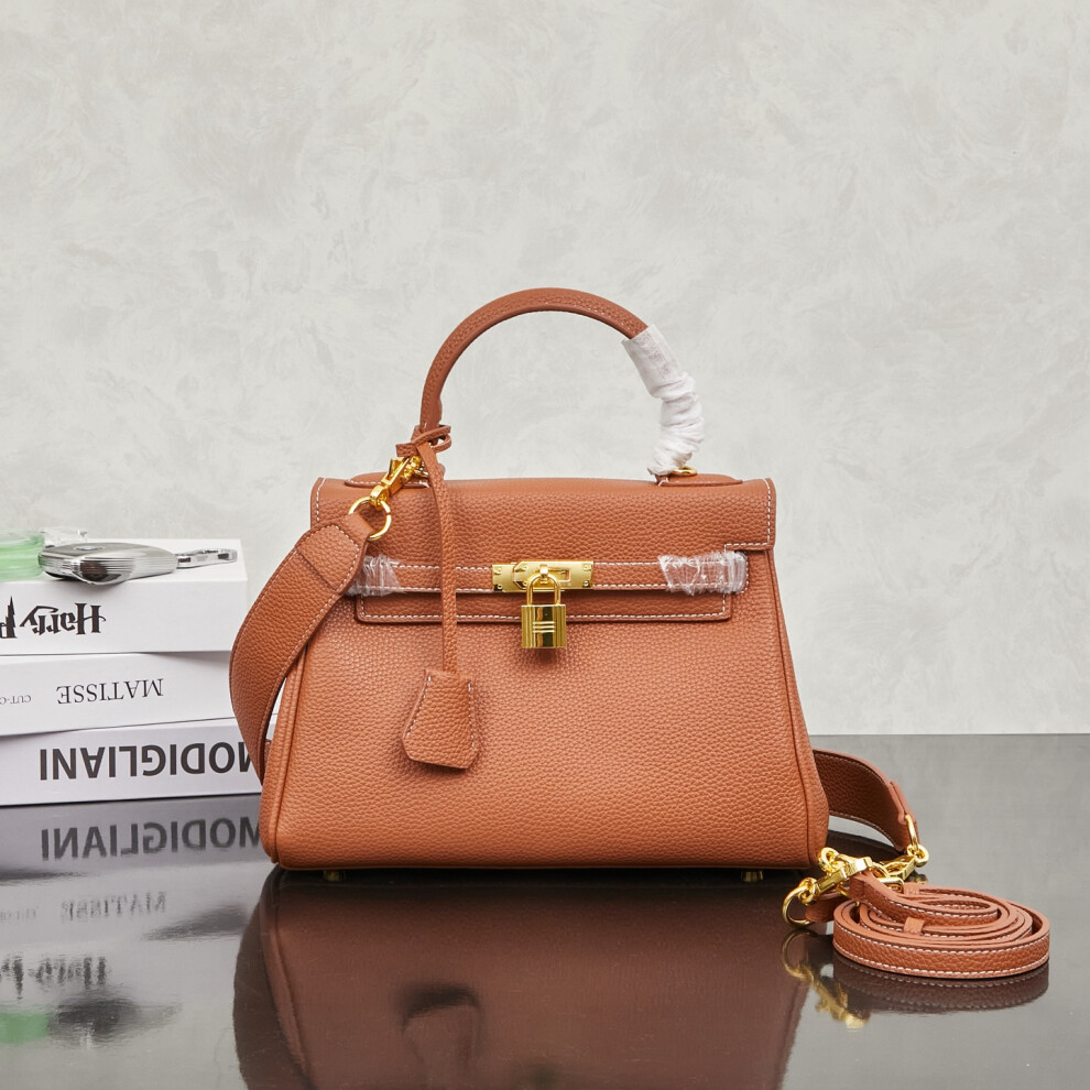 Xhrain Hermès Kelly 28 Bag Epsom Leather Gold Hardware Sellier Orange