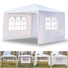 3x3m Gazebo Garden Marquee Beach Party Wedding Camping Tent Canopy