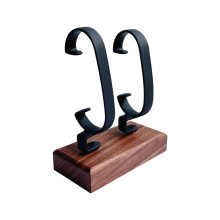 Acrylic and Wood Watch Display Stand for Secure Scratch Bracelet and Watch Storage