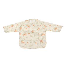 Baby wasserdichter Long-Sleeve-Schutz bib mit Tasche Weiche Trinklern-Lätzchen für Kleinkinder 01