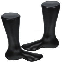 2pcs Mens Sock Display Mannequin Foot Models for Photography and Retail with Realistic Stable Form