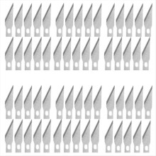 100 PCS Xacto Blades Premium Knife 11 - High Carbon Steel Craft Cuttin