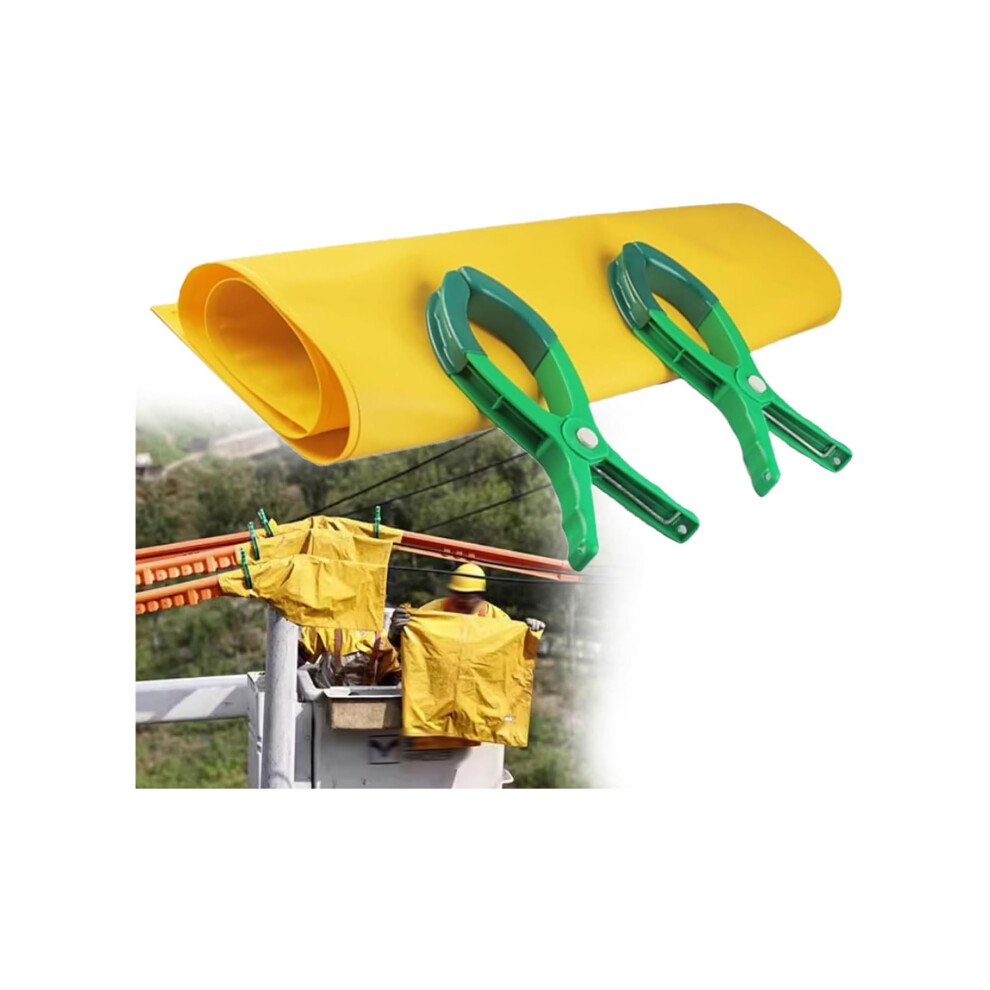 Insulation Blanket For Electrical Work 10Kv Eva, Voltage Safety Mat With Clips For Substation 9053599612001