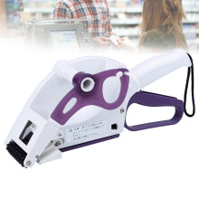 Manual Label Applicator with Adjustable Roll Clamp for Round and Flat Surfaces, Fast Wrinkle Results