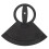 Drum Practice Pad 30x15cm Compact Drum Mute Pad for Silent Drumming Experience 1