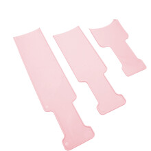 3pcs Pink Highlighting Board Set for Hair Coloring Hairdressing Tool