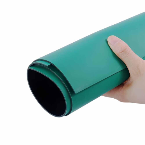 Large Green ESD Workbench Mat 0.4x10m Anti Static Heat Resistant for Electronics