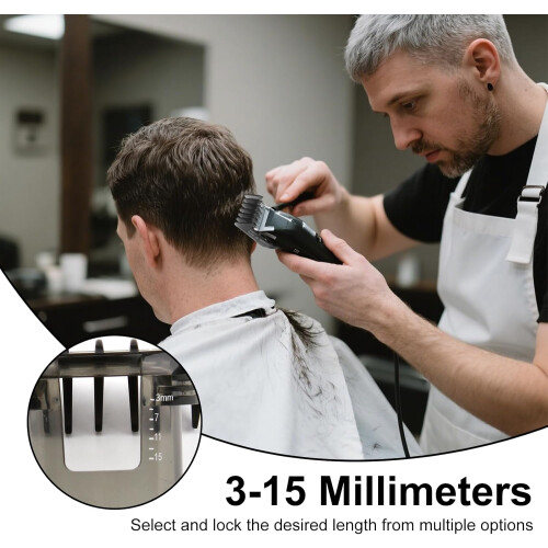 4 Pcs 3-15mm Replacement Hair Clipper Comb 1