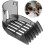 4 Pcs 3-15mm Replacement Hair Clipper Comb 7