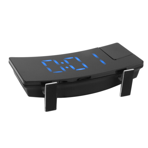 Radio Projection Alarm Clock LED Display, Black, 341g