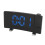Radio Projection Alarm Clock LED Display, Black, 341g 15