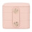 Pink PU Leather Jewelry Box with Multiple Layers 4