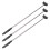 3Pcs Stainless Steel Back Scratcher Extendable Rake Portable Tools 15