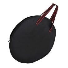 Drum Practice Pad Set with Noise Reduction and Storage Bag, Black Oxford Cloth Mute Pad