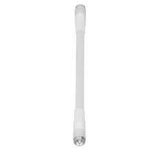 LED Flash Light Rotating Pen Silver - Brain Stimulation & Stress Relief Pen