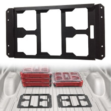 Aluminum Mounting Plate for Milwaukee Packout Secure Toolbox Holder and Quick Vehicle Installation