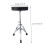 Adjustable Drum Throne with Thickened Sponge Cushion, Ergonomic Padded Stool for Drummers Practice 3