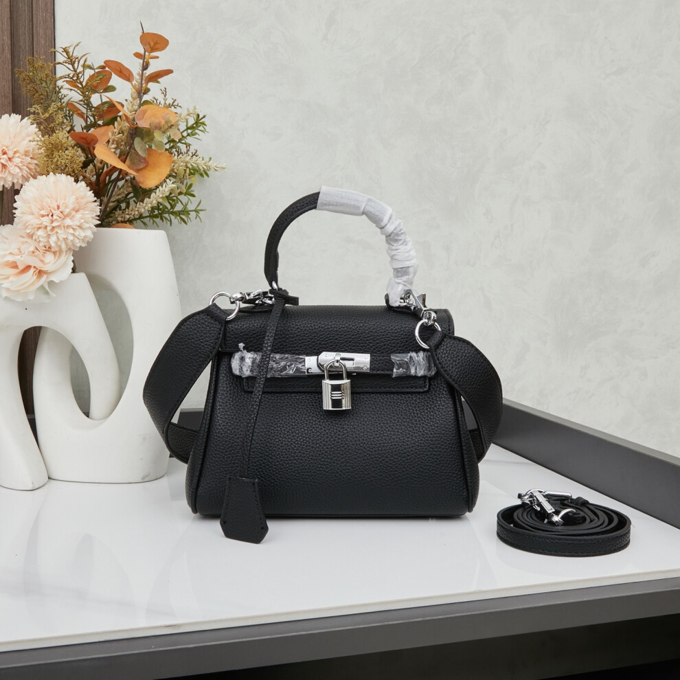 Xhrain Hermès Kelly Bag Grace Icon Sizes 25 28 20 Black
