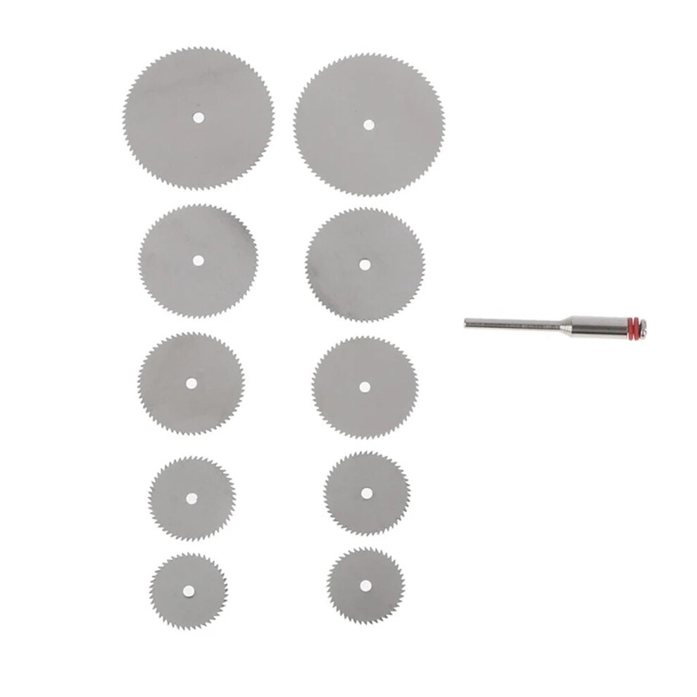 Rotary Tool Saw Blades Set, 11Pcs Mini Hss Circular And Polishing Discs For Precise Metal Cutting 9053599613930