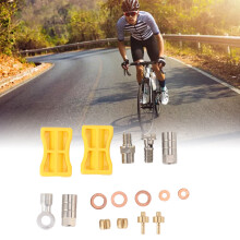 Aluminium Alloy Bike Brake Hose Connector for Hydraulic Brake Set
