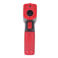 Thermomètre infrarouge portatif à haute précision - Écran à 4 chiffres, Noir/Rouge