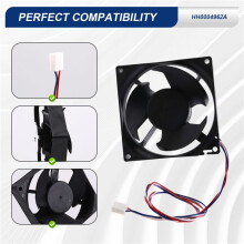 HH0004962A/HH0004140A 12.5x12.5cm 3-Pin Fan for Refrigerator Fan Freezer Silent Cooler Fan Replacement Parts