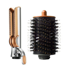 Smoothing Brush & Airflow Attachment for Airwrap HS01 HS05 HS08 Hair Dryer for Volume Frizz Control Styling B