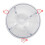 Replacement  Blade + 2Pcs 16Oz Cup Set for , Replacement Parts Compatible with 250W MB1001 Blender 5