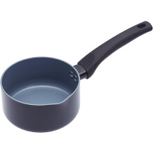 Durable Non-Stick 14cm Black Ceramic Eco Milk Pan