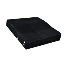 Sunglasses Organizer 12 Slot Eyeglass Storage Case with Lid, Velvet Lined Durable Display Box Black