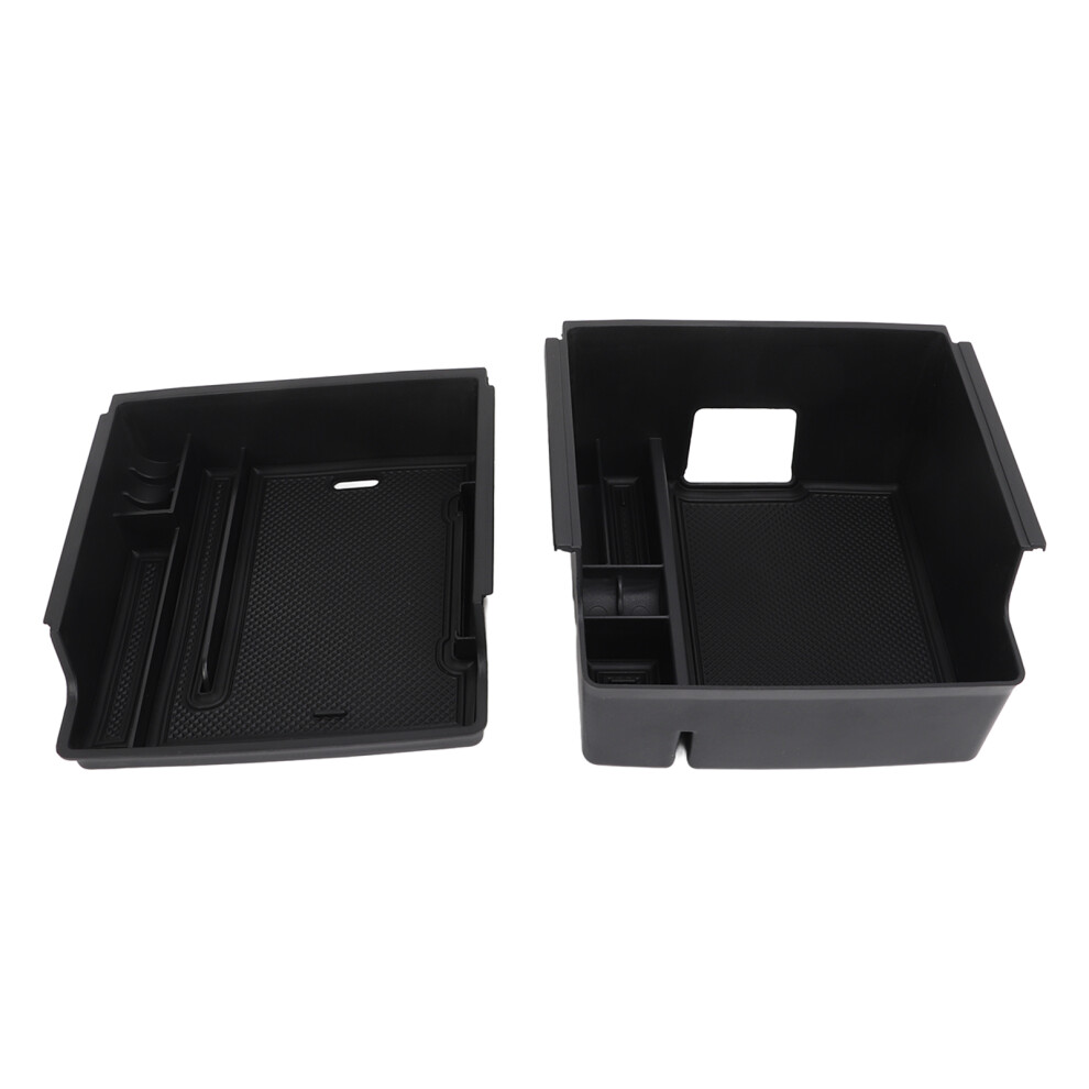 Center Console Storage Box For Ford Bronco 2021+ Replacement Black 7891389695955