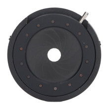 M36 Blendenobjektiv 4,5-25 mm Einstellbares Iris Aluminium 42 mm