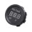 3X 12V-24V Waterproof Car Motorcycle LED Digital Display Voltmeter Voltage Meter Black 5