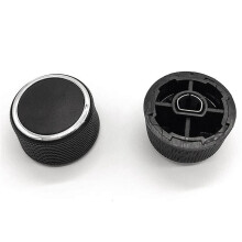 6 Pc Rear Radio Audio Volume Control Knob Dial Tuner for 07-13 Chevy Tahoe  Silverado  Acadia Sierra Denali