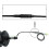 2X Motor Convert Extension Cable 9 Pin Conversion  Waterproof Connector E-Bike Motor Extend Cable 60cm 3