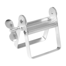 Stainless Steel Tube Squeezer Toothpaste Dispenser for Hair Dye, Hand Cream and Arts Use, Silver