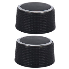 2Pcs Rear Radio Audio Volume Control Knob Dial Tuner for 07-13 Chevy Tahoe Silverado 22912547 Radio Repair Kit