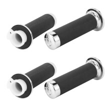 4X Motorcycle 1 Inch Hand Grip 25mm for  Shadow VT/XVS 400/600/750/1100/1300