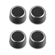 4 StüCke Hinten Radio Audio LautstäRke Regler Knopf Tuner für 07-13 Chevy Tahoe  Silverado  Acadia Sierra Denali Yukon  22912547 Radio