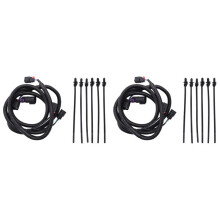 2X for Suburban Tahoe Yukon Rear Back Sensor Wire Harness 22899761