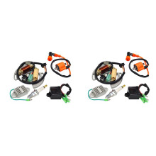 2X Ignition Coil CDI Box Voltage Regulator Rectifier & Stator Kit for Blaster YFS200 97-01