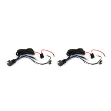 2X 12V Claxon Gemodificeerde Kabelboom Slakhoorn Elektrische Claxon Universeel met 40A Relais