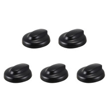 5X Black Fuel Tank Cap Cover for  for  Gen 2 R56 for Cooper S JCW 2006-2013 High Quality ABS Oil Tank Car Cover