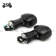 (Black)Applicable To Kawasaki Z750 Z1000 Zx-6R-12R Zxr250r 400R Modification Motorcycle Steering Lamp
