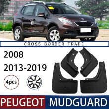 Applies to Peugeot 2008 2013-2019 Automobile Tire Fender Foreign Trade Mud Leather