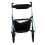 Gr8 Home 4 Wheel Rollator Walker Foldable with Seat 6