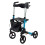 Gr8 Home 4 Wheel Rollator Walker Foldable with Seat 8