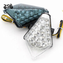 (White)For Yamaha Yzf R1 2007-2008 Motorcycle Rear Lamp
