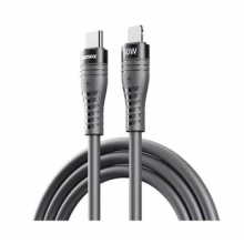 Remax RC-C150 C-L Bintrai Series 30W Fast Charging Data Cable 1.2M Grey
